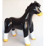 Horse black shiny_2